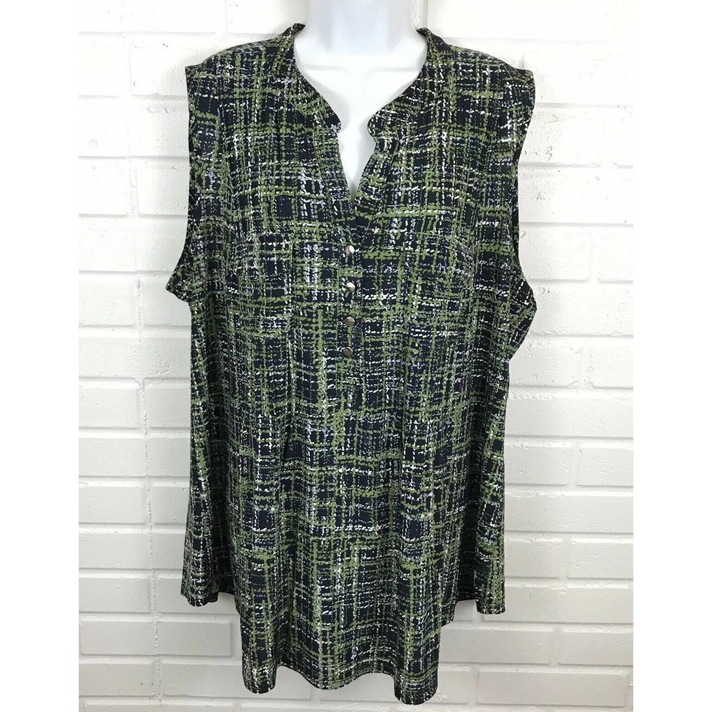 Cocomo Pleated Front Sleeveless Top